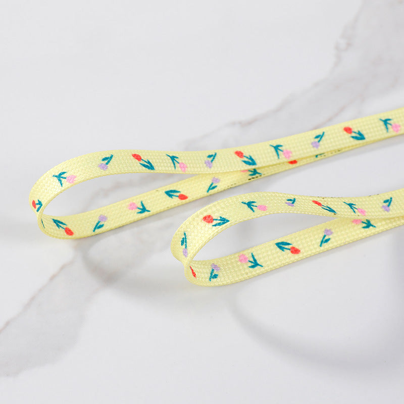 Tulip Yellow Shoelaces