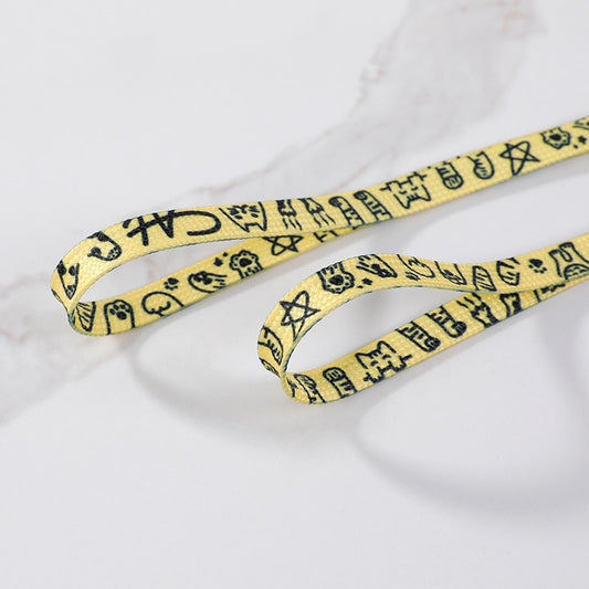 Cat Yellow Shoelaces