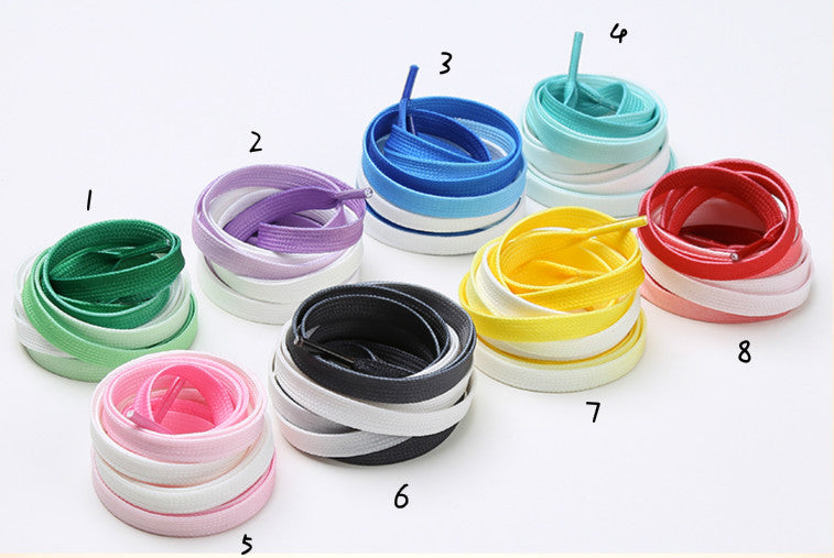 Gradual Flat Cotton Shoelaces