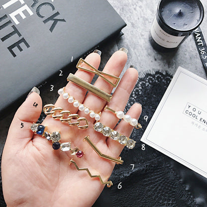Crystal Pearl Star Gold Shoe Tag For Shoe