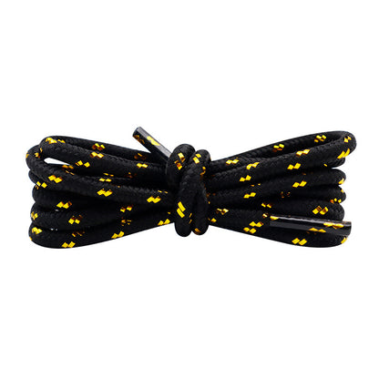 Black Gold Gilliter Rope Shoelaces