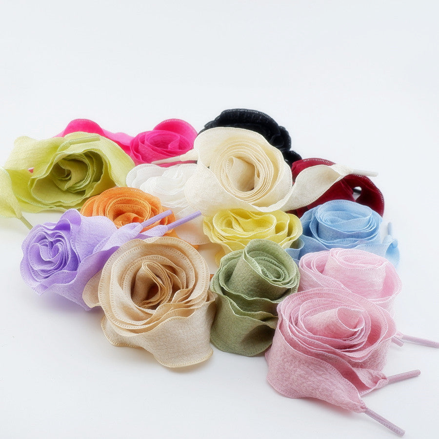 2.6cm Ribbon Shoelaces, Wedding Shoelaces