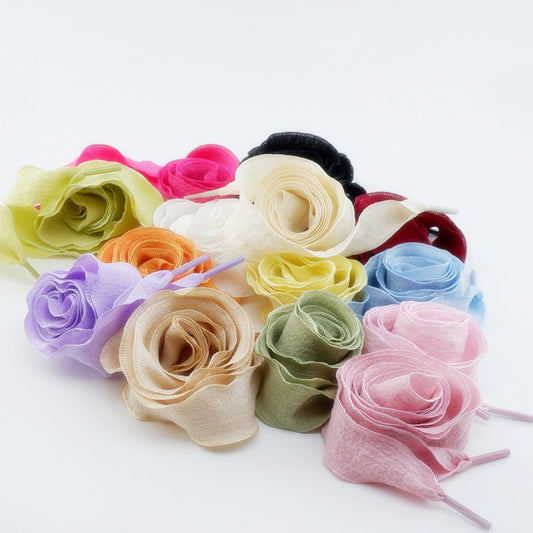 2.6cm Ribbon Shoelaces, Wedding Shoelaces