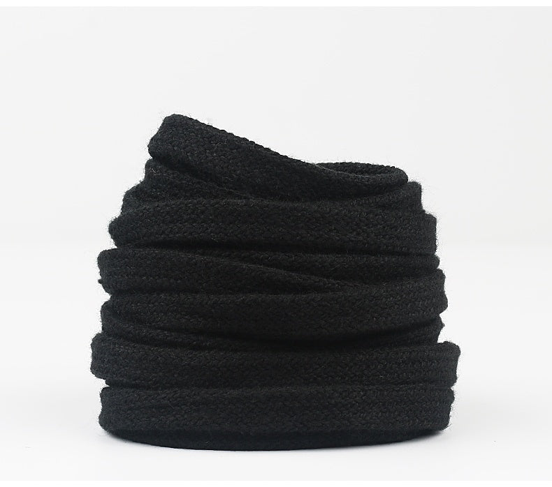 8mm Slim Flat Double Layer Cotton Shoelaces