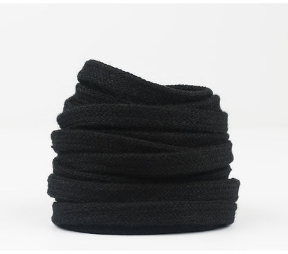 8mm Slim Flat Double Layer Cotton Shoelaces