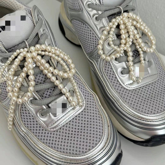 Pearl Bowknot For Shoe