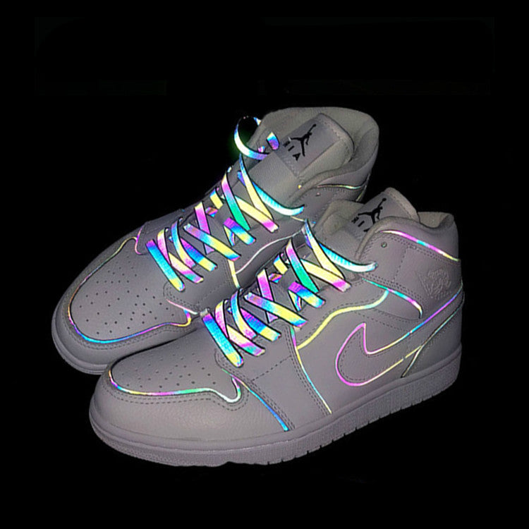 Flat Light Reflective Rope Shoelaces