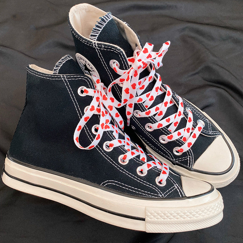 Red Heart Shoelaces