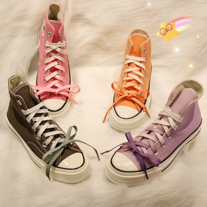 Gradual Flat Cotton Shoelaces