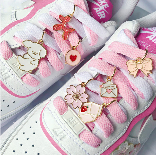 Cute Doggy Bubble Tea Pendant For Shoelaces