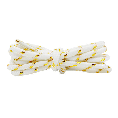 Black Gold Gilliter Rope Shoelaces