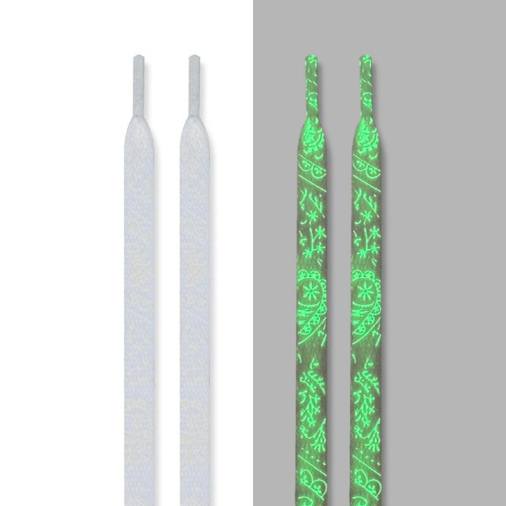 Paisley Luminous Shoelaces