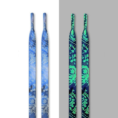 Paisley Luminous Shoelaces