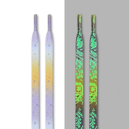 Paisley Luminous Shoelaces