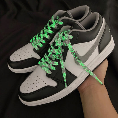 Paisley Luminous Shoelaces