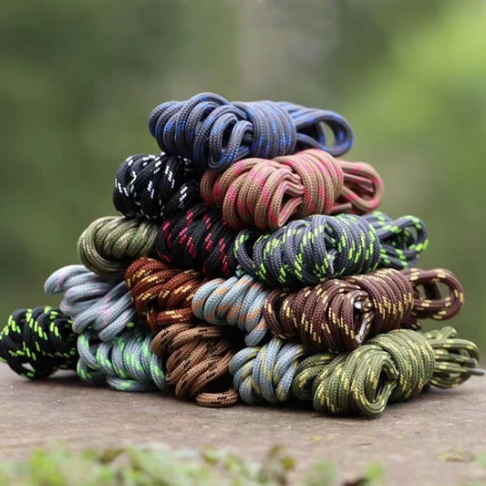2 pairs/set Rope Shoelaces For Boots, Hiking Boots Shoelaces