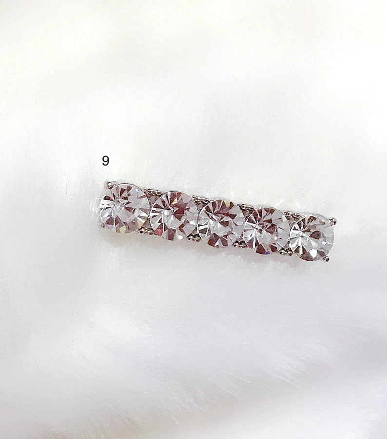 Crystal Pearl Star Silver Shoe Tag For Shoe